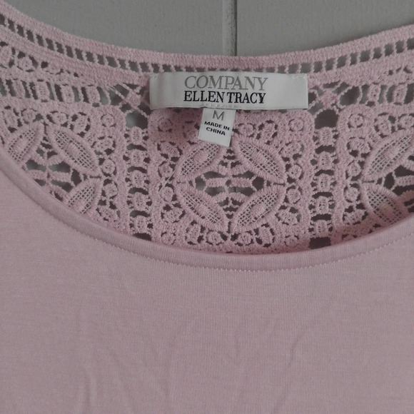 ELLEN TRACY SCOOP NECK SLEEVELESS TUNIC - Picture 3 of 3